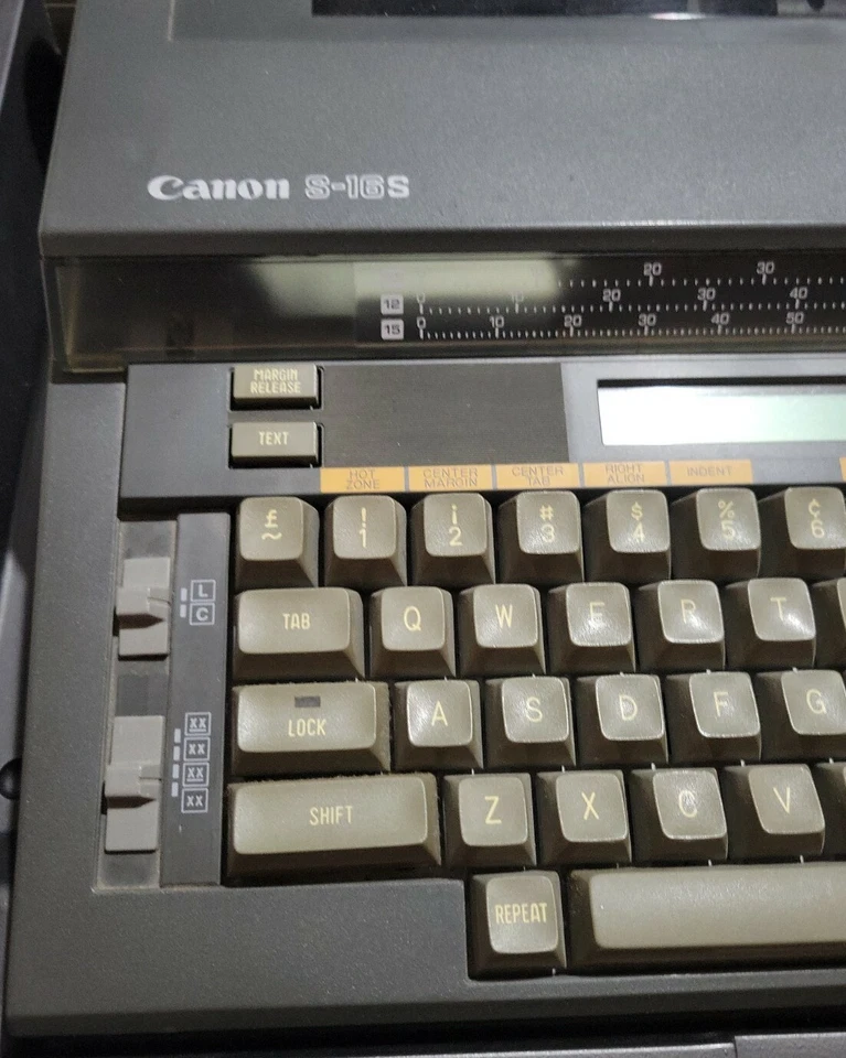 Canon S-16S Typewriter - Image 2 of 4