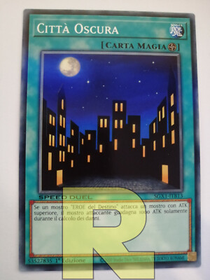 3x Dark Città  Speed Duel  Common  SGX1-ITB13  Italienisch 