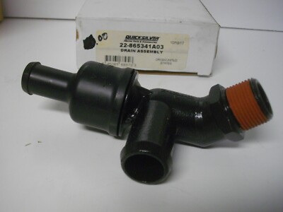 Raccord Rapide Femelle Mercury Quicksilver 22-865417 - Pièce Authentique Neuve, Fabriqué Aux USA