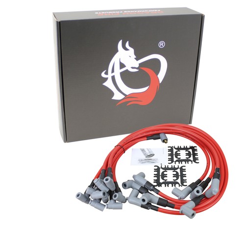 PERFORMANCE High Energy 10mm Spark Plug Wire Set for SBC BBC HEI 350 383 454 V8 - Picture 2 of 7
