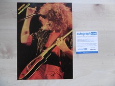 Sammy Hagar "Van Halen" autograph signed A4 magazine image ACOA