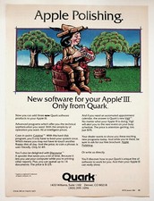 1983 Apple III Software From Quark - Vintage Computer Technology Ad