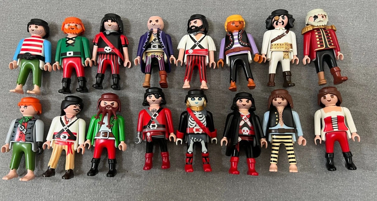 Playmobil Pirates for Ships, Boats, Rafts, and Island Fortress