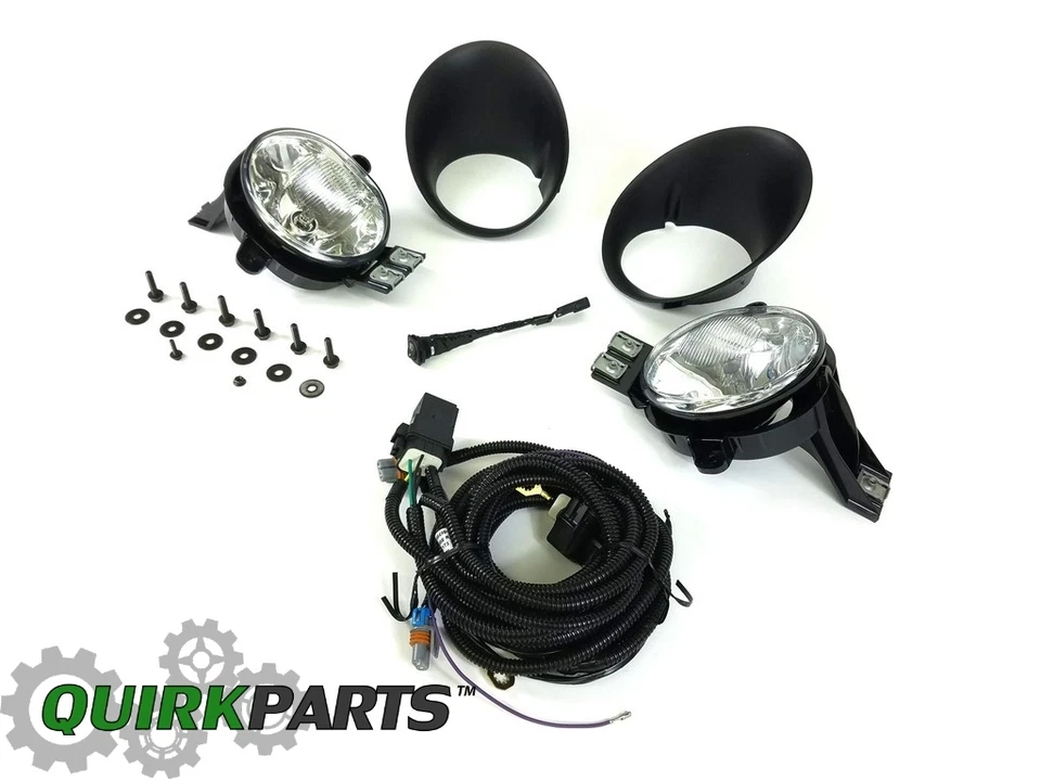 02-08 Dodge Ram 1500 y 03-09 Dodge Ram 2500 3500 KIT LÁMPARA ANTINIEBLA OEM MOPAR Foto 2 de 4
