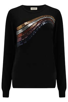 Cece Pullover Glitzer Wellen Herbst Sugarhill Brighton Öko Nachhaltige Mode UK