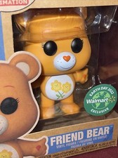 Funko Pop Friend Bear #1123 Walmart Earth Day Exclusive Care Bears 40th Figure