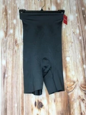 NWT SPANX Thinstincts High Waist Mid Thigh Shorts, 394 Steel Grey sz Small $68 