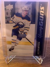 JACOB BRYSON 2021-22 UD Series 1 Young Guns #248 SABRES
