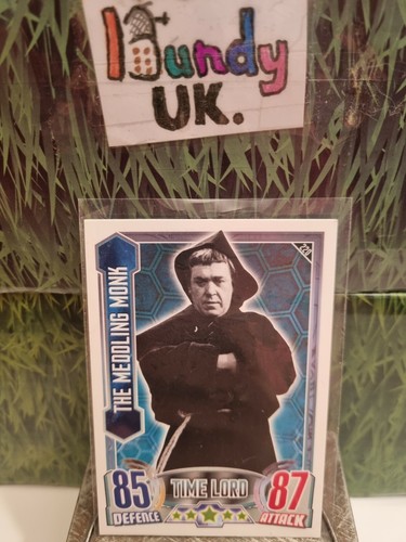 Dr Doctor Who Alien Attax Card Game TCG - Human Robot Cyborg Time Lord companion - Picture 126 of 139