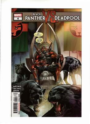 Black Panther vs. Deadpool #4 (Cvr A) (2019) Regular Ryan Benjamin & Rain Beredo