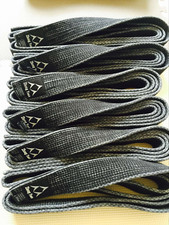 TKD Black Belt Vintage Style Premium Black Belt Width 5cm For Karate