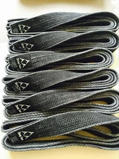 TKD Black Belt Vintage Style Premium Black Belt Width 5cm For Karate