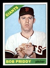 1966 Topps Baseball #572 Bob Priddy NM/MT *f1