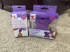 Xyron Sticker Maker X150 & Permanent Adhesive Refill Cartridge 1.5" x 20ft 6.1m