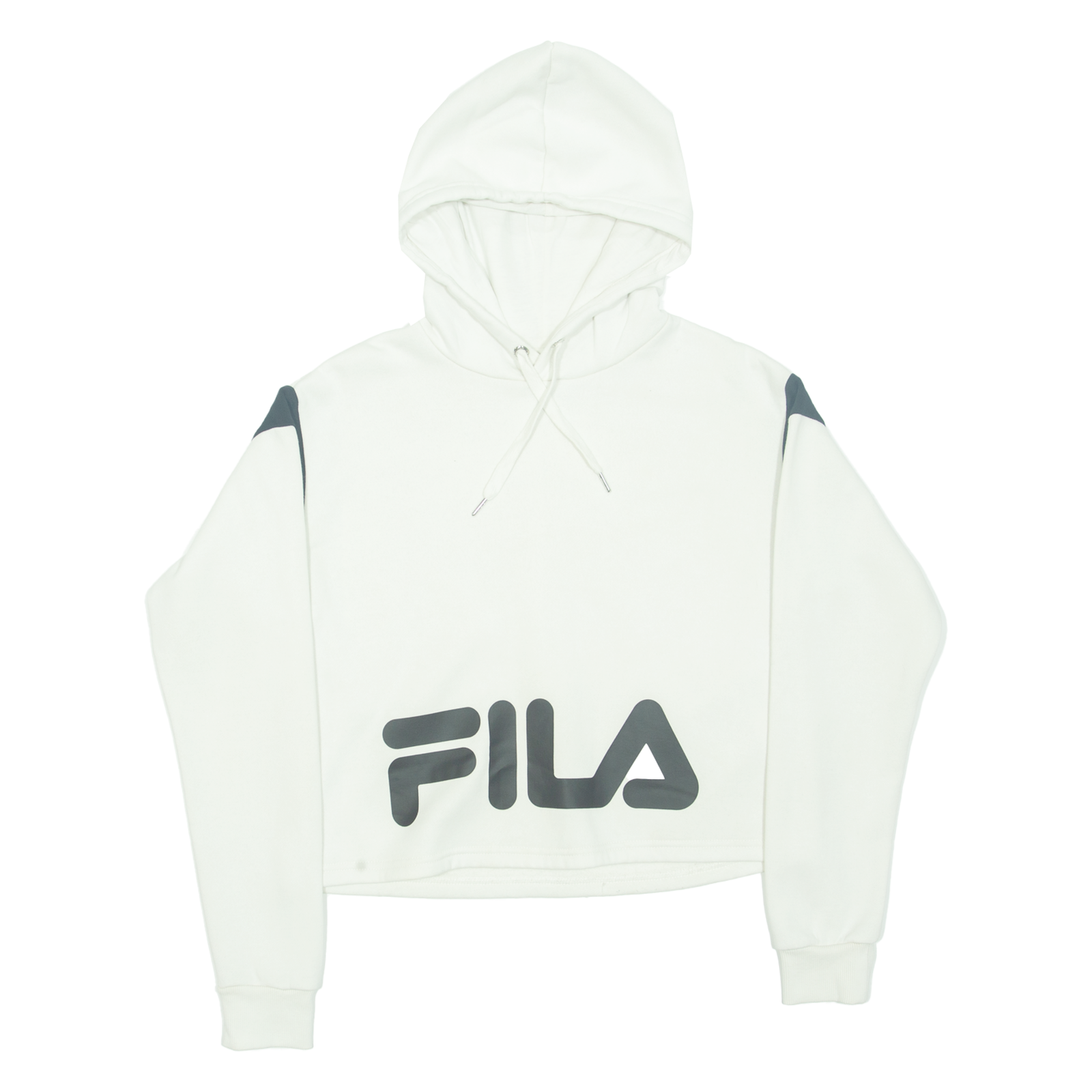 FILA Cropped Felpa con Cappuccio Donna Beige S