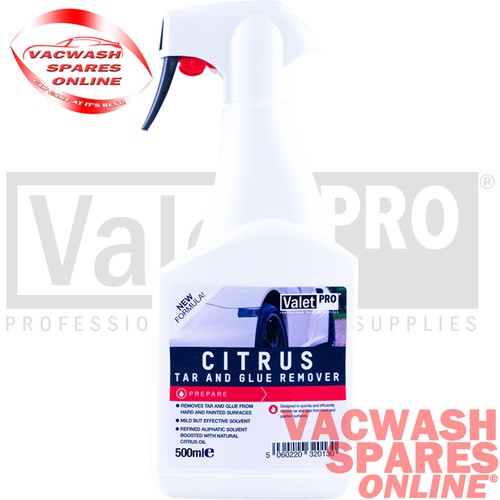 VALETPRO CITRUS TAR AND GLUE REMOVER 500ML / EFFECTIVE TAR & ADHESIVE REMOVAL eBay
