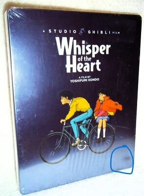Whisper Of The Heart (Blu-ray/DVD, 2021, STEELBOOK) Studio Ghibli