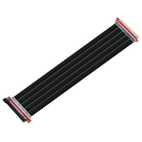 Câble ruban de montage flexible 400 mm Silverstone SST-RC04B-400 PCIe x16 - Photo 1 sur 5