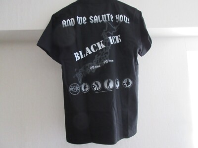 AC/DC Back in Japan 2010 Japan Tour Black T-Shirt Tee Black Ice