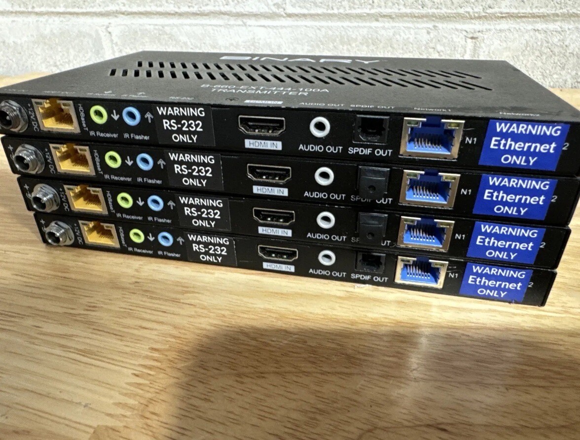 Binary B660EXT444100A 4K HDR HDBaseT Transmitter eBay