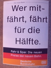 Aufkleber/Sticker: DB Deutsche Bundesbahn - Die neue Bahn  /0606/