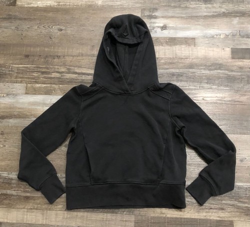 Ivivva by Lululemon Youth Girls Size 14 Black Hoodie Sweatshirt Pullover