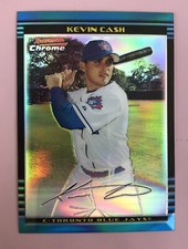 2002 Bowman Chrome #382 Toronto Blue Jays Kevin Cash Rookie Refractor 121  /500