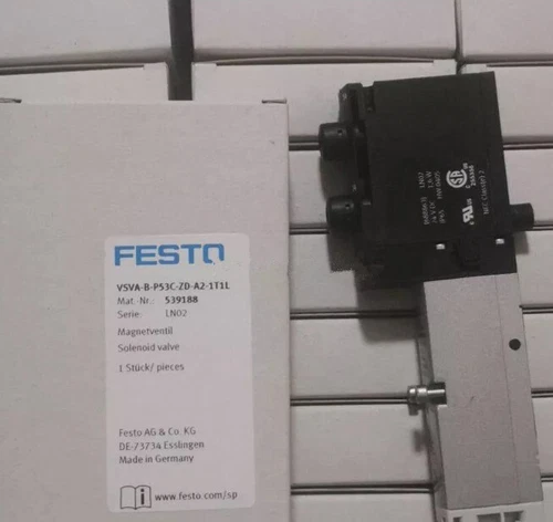 1PC New FESTO VSVA-B-P53C-ZD-A2-1T1L 539188 Solenoid Valve Free Shipping - Picture 1 of 2