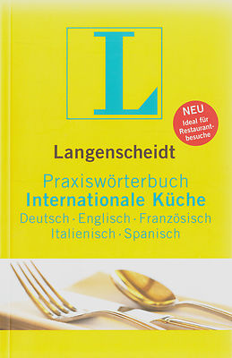 2d- LANGENSCHEIDT : PRAXISWÖRTERBUCH  : INTERNATIONALE KÜCHE  D-E D-F  D-I  D-Sp