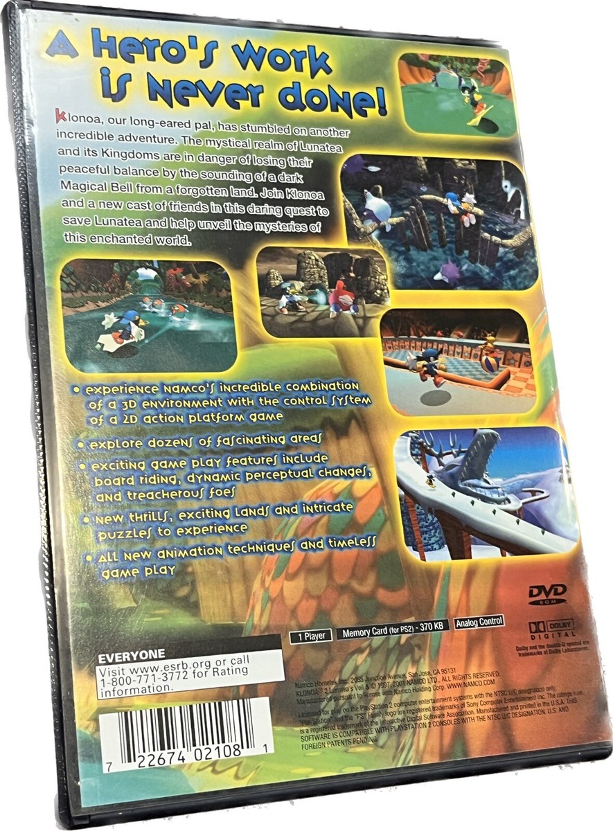 Klonoa 2 Lunatea's Veil für PS2 | Kaufen auf