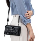 RFID Crossbody Bag Leather Cell Phone Purses for Women Touch Screen Phone Wallet — photo 2