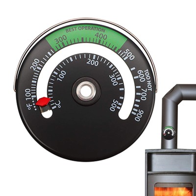 Measurement Fireplace Thermometer Oven Burner Wood Tool Kitchen Accessories