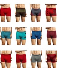 6 12 Men's Seamless Boxer Briefs Wholesale Real Mens Lot NEW Underwear 28-40"