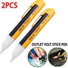 2pcs Voltage AC Detector Outlet Volt Stick Pen Tester With LED Light Power AU