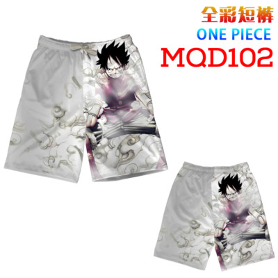 One Piece Luffy Ruffy Anime Cos Sommer Schwimm Strand Beach Shorts Boardshort 
