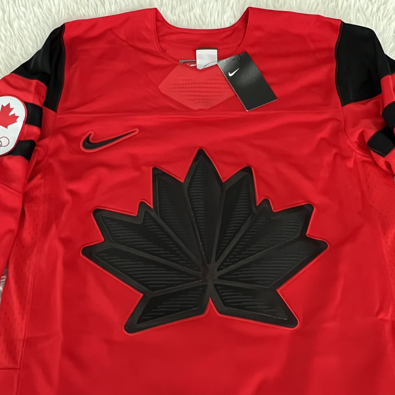 Nike Team Canada Olympic Replica Hockey Jersey UniversityRED P34235 Men