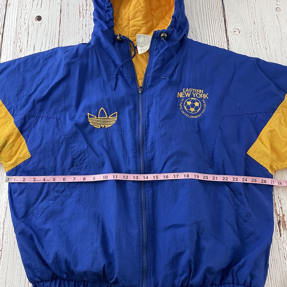 Vintage Adidas Full Zip Eastern NY Olympic Program Full Zip Jacket