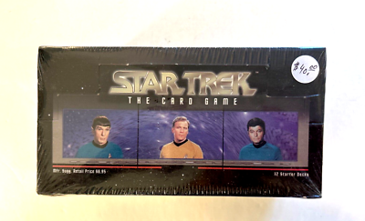 Vintage Star Trek The Card Game Still Sealed 1996 | eBay