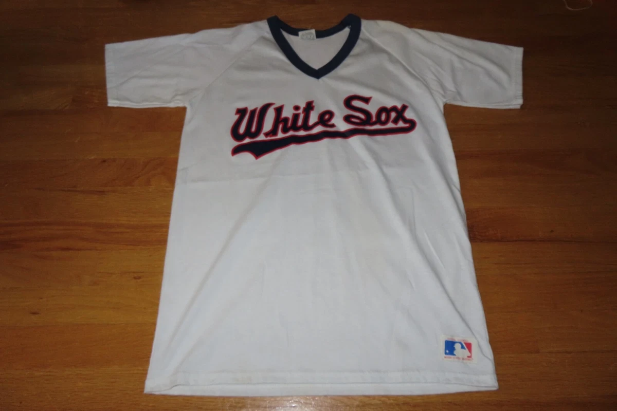 Chicago White Sox Baseball Vintage V-Neck T-Shirt