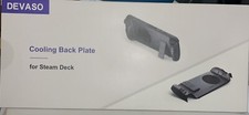 Devaso Cooling Back Plate For Steam Deck-Transparent
