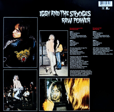 The Stooges ‎- Raw Power 2 x LP - Vinyl Album - REMASTERED NEW
