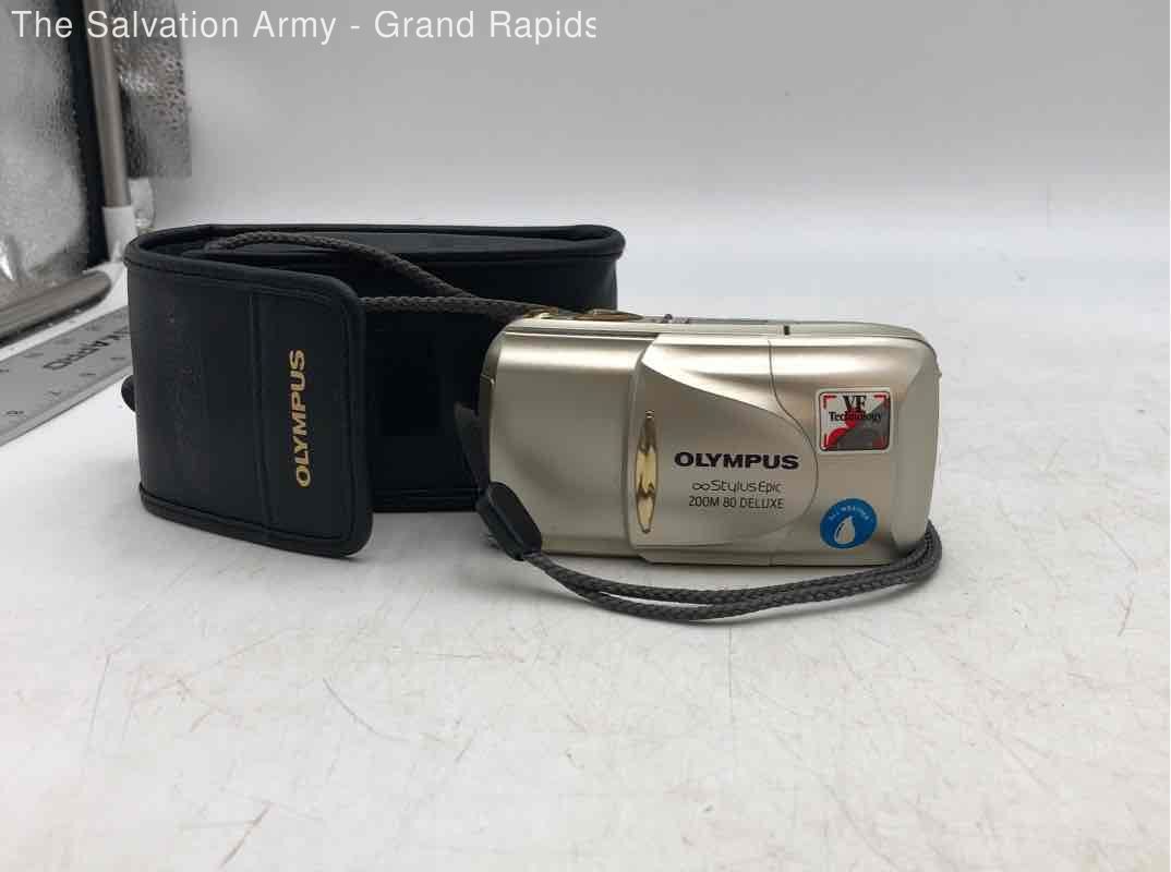 Olympus Stylus Epic Zoom 80 Deluxe Film 35mm Point & Shoot Camera With