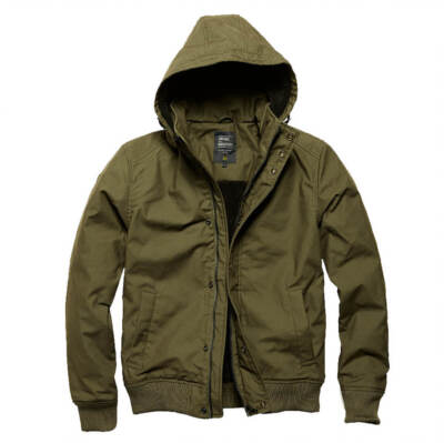 Vintage Industries Hudson Jacket Dark Olive