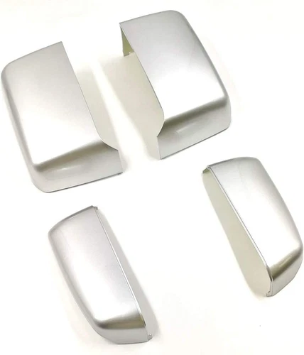 Tow Mirror Covers Set For 14-19 GMC Sierra 2500 3500 WA636R Silver
