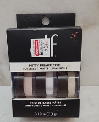 e.l.f. #81395 Putty Primer Trio - Anti-pores,mate,lumineuse.