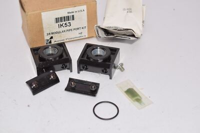 NEW Arrow Pneumatics IK53 3/8'' Modular Pipe Port Kit 