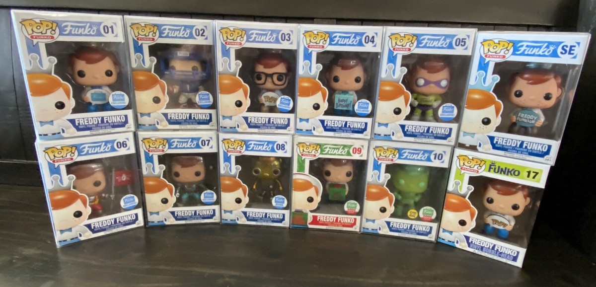 FUNKO POP フレディファンコ12種セット Funko Pop! Lot of 12 - Freddy Funko Shop Exclusive Full Set! | eBay