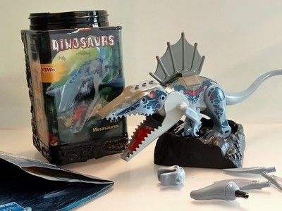 Lego 6721 Dinosaurier Mosasaurus Teile vollständig -  OVP und BA