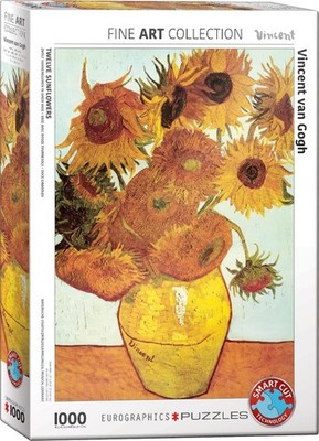 Twelve Sunflowers by van Gogh (Puzzle)