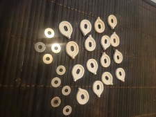 Yamaha tuba valave guides with some metal washers Lot New old stock